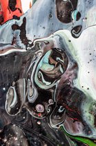 Ellegant - Abstract kunst op plexiglas - 60 x 90 cm - Nu van 249,- voor 199,-