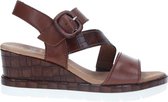 Jana Softline Sandalette Vrouwen Bruin/Cognac