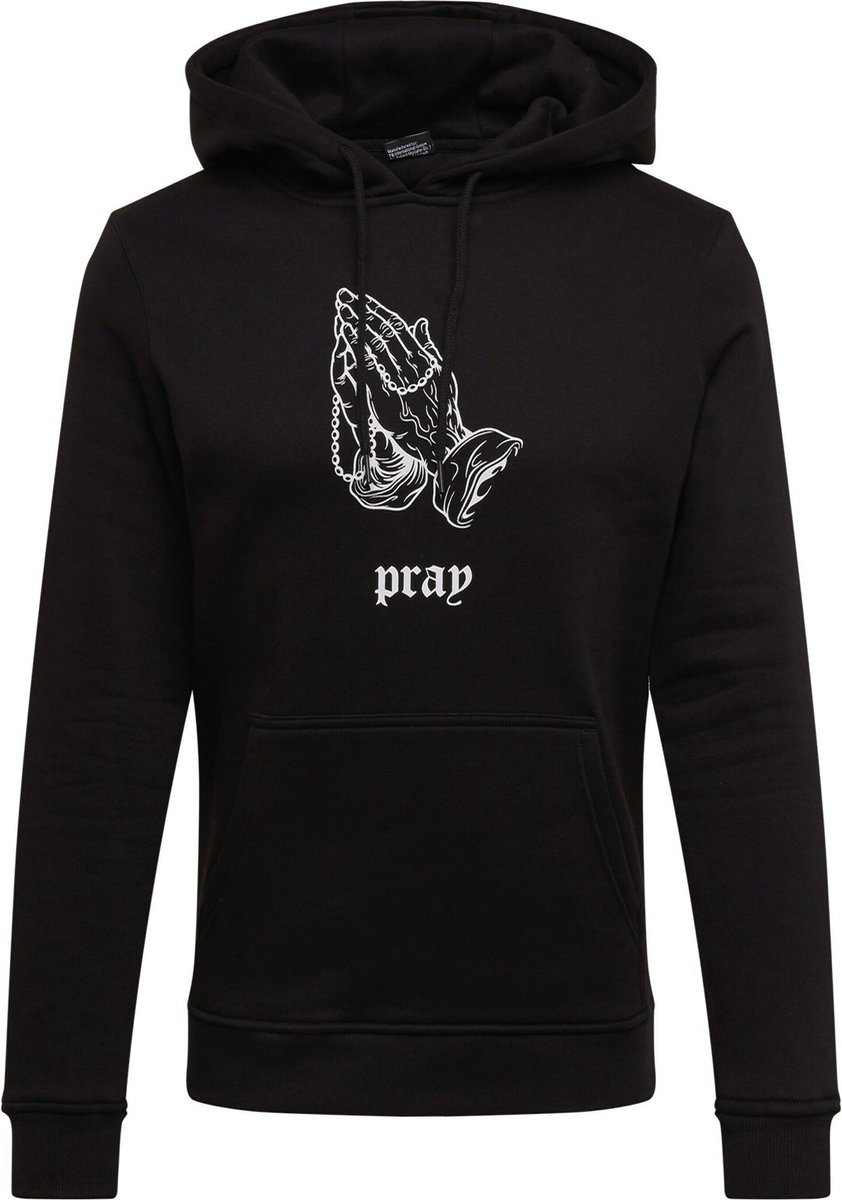 Mister Tee Dark Pray Hoodie/trui S Zwart
