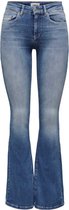 ONLY ONLBLUSH LIFE MID FLARED BB REA1319 NOOS Dames Jeans -  Maat M X L30