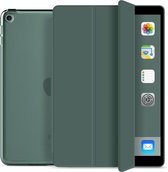 Ipad 7/8 hardcover (2019/2020)— 10.2 inch – Ipad hoes – hard cover – Hoes voor iPad – Tablet beschermer - donker groen