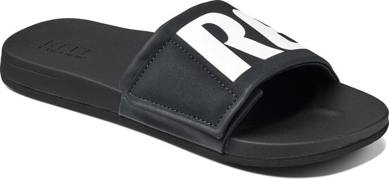 Slippers Reef - Taille 44 - Homme - noir - blanc