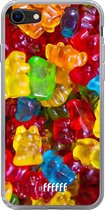6F hoesje - geschikt voor iPhone 8 - Transparant TPU Case - Gummy Bears #ffffff