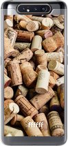 Samsung Galaxy A80 Hoesje Transparant TPU Case - Corks #ffffff