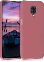 kwmobile telefoonhoesje voor Xiaomi Redmi Note 9S / 9 Pro / 9 Pro Max - Hoesje voor smartphone - Back cover in roestig roze