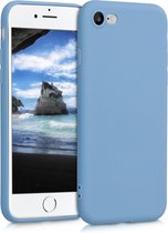 kwmobile telefoonhoesje voor Apple iPhone 7 / 8 / SE (2020) - Hoesje voor smartphone - Back cover in duifblauw