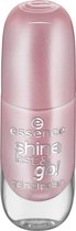 essence cosmetics Nagellack shine last & go! gel nail polish frosted kiss 06, 8 ml