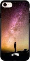 iPhone 7 Hoesje TPU Case - Watching the Stars #ffffff