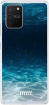 Samsung Galaxy S10 Lite Hoesje Transparant TPU Case - Lets go Diving #ffffff