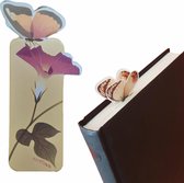 Marque-page Papillon & Bloem - Marque-page - Marque-page - Carte - Iris - Petits cadeaux