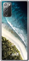 Samsung Galaxy Note 20 Hoesje Transparant TPU Case - La Isla #ffffff