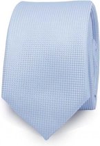 GENTS | Stropdas ruit lichtblauw 0347 Maat NS