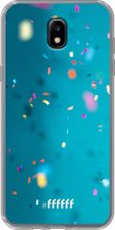 Samsung Galaxy J5 (2017) Hoesje Transparant TPU Case - Confetti #ffffff
