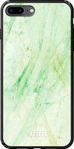 iPhone 8 Plus Hoesje TPU Case - Pistachio Marble #ffffff