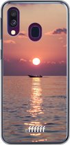 Samsung Galaxy A50 Hoesje Transparant TPU Case - All By Myself #ffffff