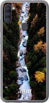 Samsung Galaxy A11 Hoesje Transparant TPU Case - Forest River #ffffff