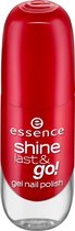 essence cosmetics Nagellak shine last & go! gel nail polish fame fatal 16, 8 ml