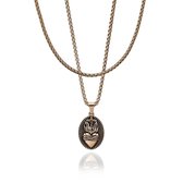 Croyez Jewelry | Sacred Heart Rosegold Layerup | Box / 65cm / 65cm