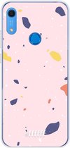 Huawei Y6s Hoesje Transparant TPU Case - Terrazzo N°8 #ffffff