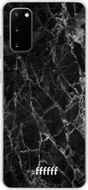 Samsung Galaxy S20 Hoesje Transparant TPU Case - Shattered Marble #ffffff