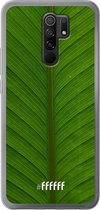 Xiaomi Redmi 9 Hoesje Transparant TPU Case - Unseen Green #ffffff