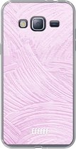 Samsung Galaxy J3 (2016) Hoesje Transparant TPU Case - Pink Slink #ffffff