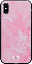 iPhone Xs Hoesje TPU Case - Pink Sync #ffffff