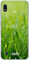 Samsung Galaxy A10 Hoesje Transparant TPU Case - Morning Dew #ffffff