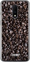 OnePlus 7 Hoesje Transparant TPU Case - Dark Roast #ffffff