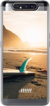 Samsung Galaxy A80 Hoesje Transparant TPU Case - Sunset Surf #ffffff