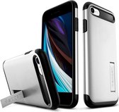 Spigen - Apple iPhone SE 2020 - Slim Armor hoesje - Silver