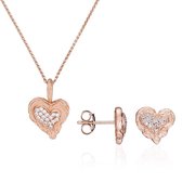 Orphelia SET-7082/1 - Ketting(en) met oorbel(len) - Zilver 925