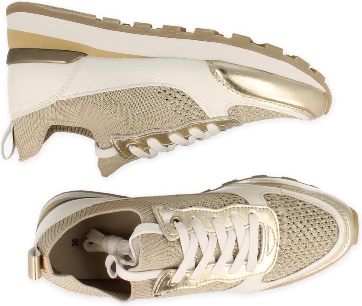SPROX sneaker beige BEIGE 37 | bol.com