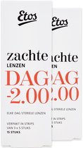 Etos Zachte Daglenzen -2,00 - 30 stuks (2 x 15)
