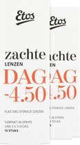 Etos Zachte Daglenzen -4,50 - 30 stuks (2 x 15)