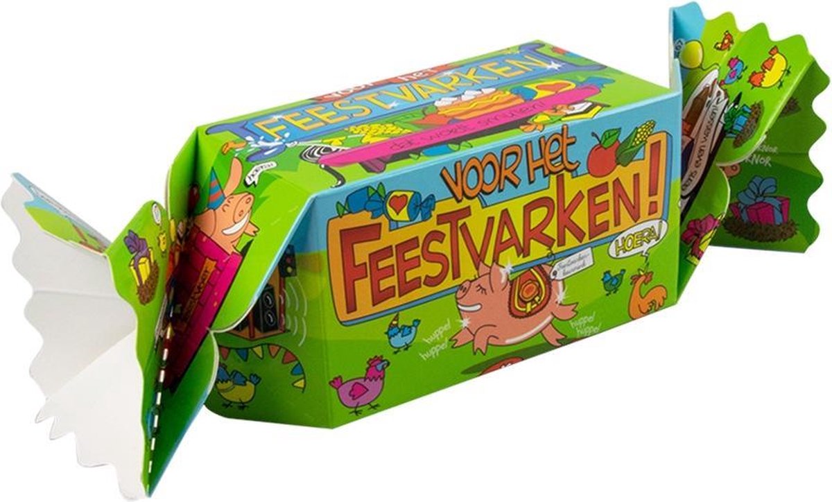 Toffee doos "Feestvarken"
