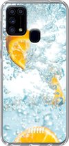 Samsung Galaxy M31 Hoesje Transparant TPU Case - Lemon Fresh #ffffff