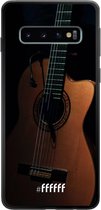 Samsung Galaxy S10 Hoesje TPU Case - Guitar #ffffff