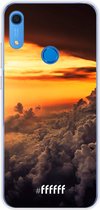 Huawei Y6s Hoesje Transparant TPU Case - Sea of Clouds #ffffff