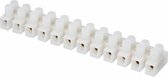 Kroonsteen Polyamide - wit -  draaddikte: 2.5 mm²
