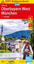 Radtourenkarte- Oberbayern West / München cycling map