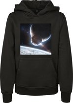 Kinder Hoodie - Kids Planet Picture Hoody zwart