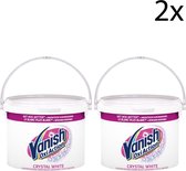 Vanish Oxi Action Crystal White Base Poeder - Voor Witte Was - 2,4kg x 2