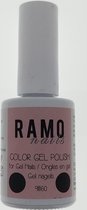 Ramo gelpolish 911160- Gellak - gel Nagellak - 15ml - uv&led - semitransparant-donkergroen