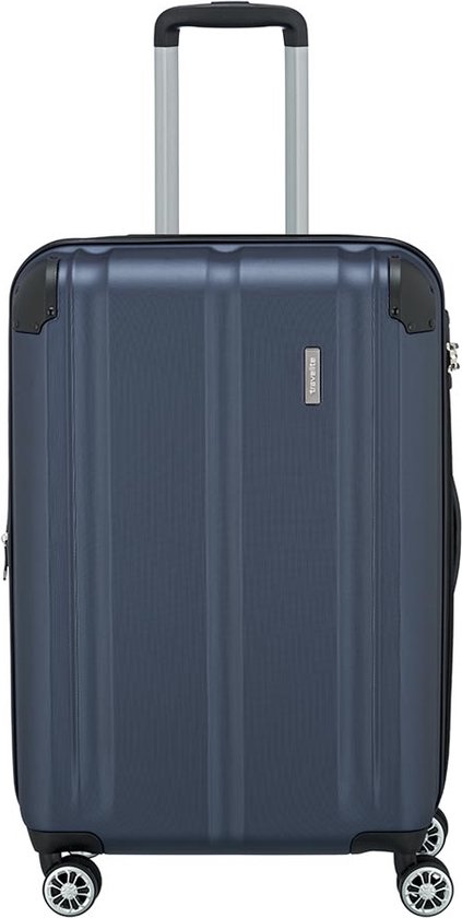 uitbreiden Startpunt bad Travelite City 4 Wheel Trolley M Expandable Navy | bol.com