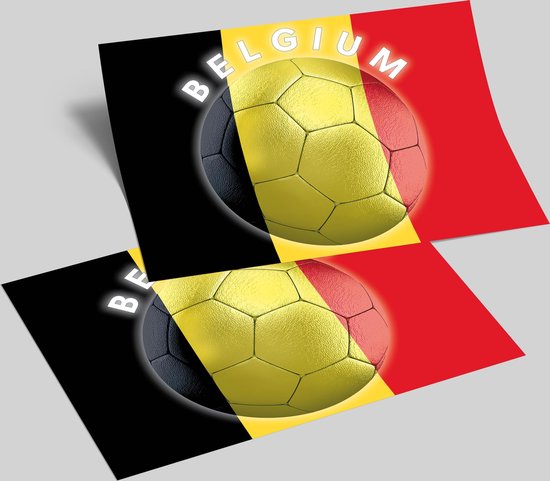 Papieren Placemats Onderleggers "België WK Voetbal Belgium" 50 stuks  (30x42cm) | bol.
