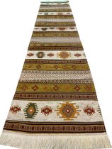 Chemin de table en tissu 45x200 cm - Aztec - Authentique - Avec petit cadeau