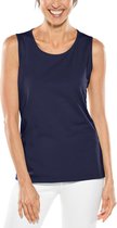 Coolibar - UV Tank Top voor dames - Morada Everyday - Navy - maat M