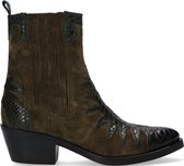 Verton Sarto200 Enkellaarsjes - Enkelboots - Dames - Groen - Maat 36