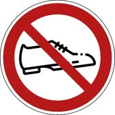 Schoenen uit sticker 400 mm